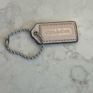 Coach Pale Pink Hangtag